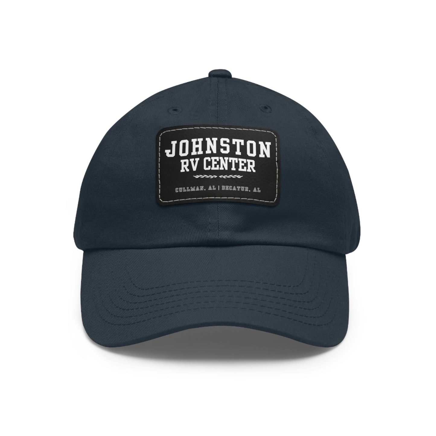 Johnston RV Center Dad Hat with Leather Patch