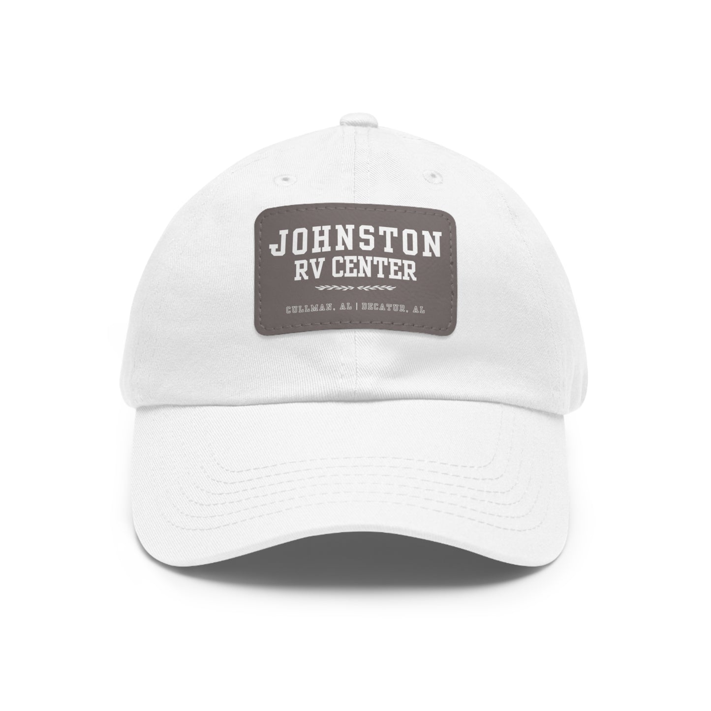 Johnston RV Center Dad Hat with Leather Patch