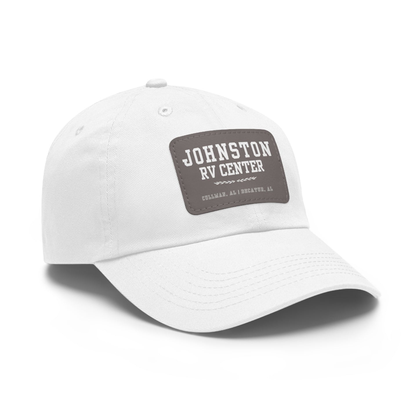 Johnston RV Center Dad Hat with Leather Patch