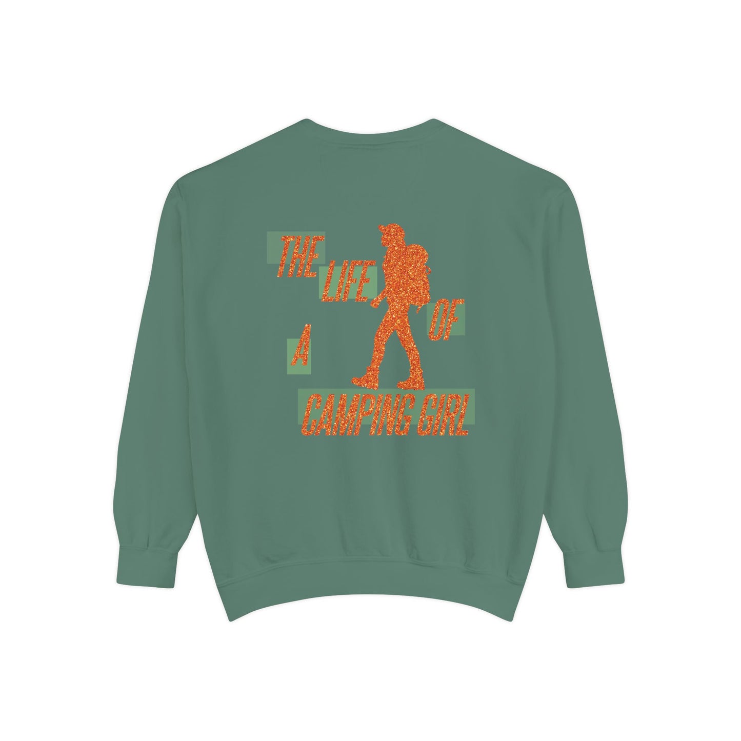 The Life of a Camping Girl Comfort Colors™️ Sweatshirt