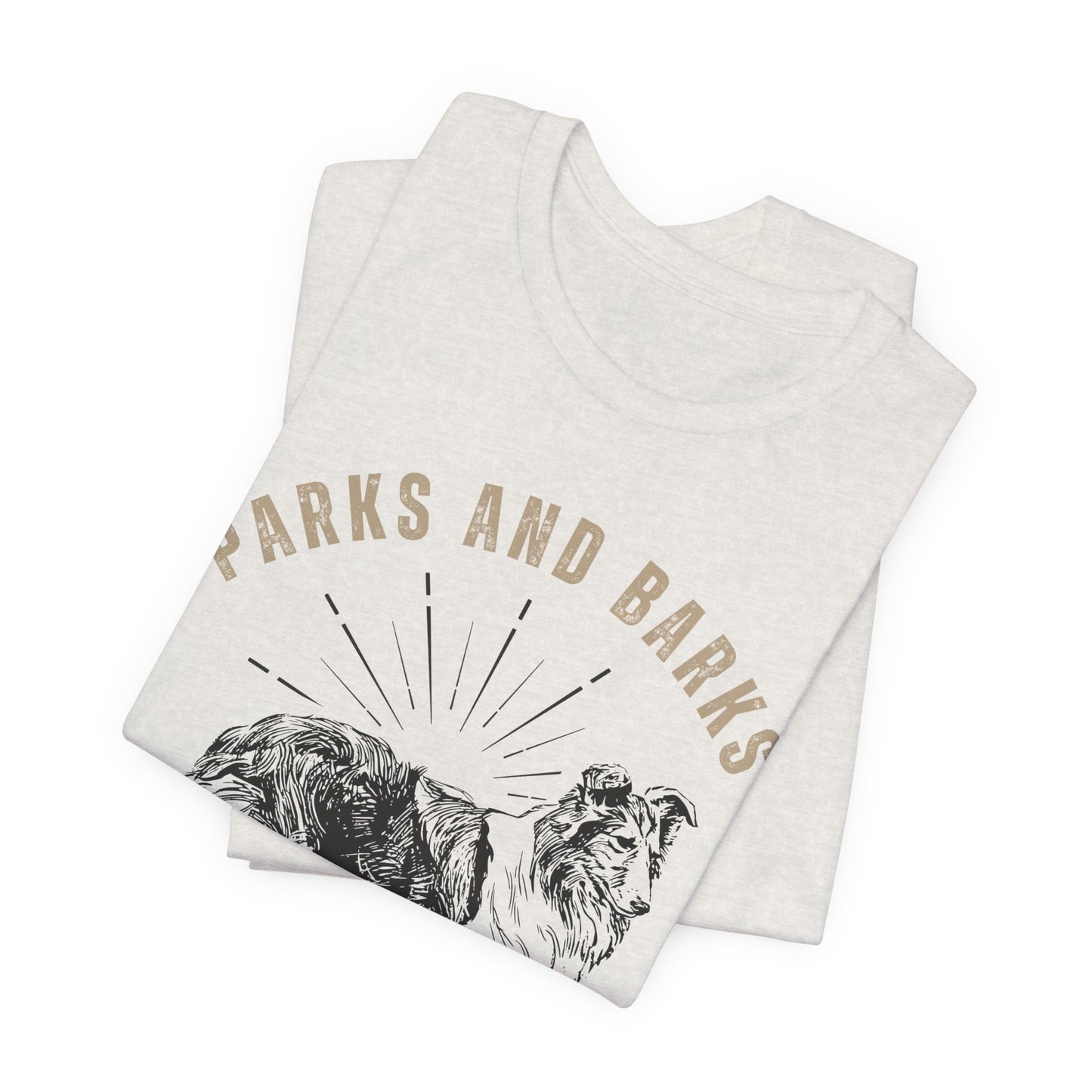 Parks and Barks Camp Tee