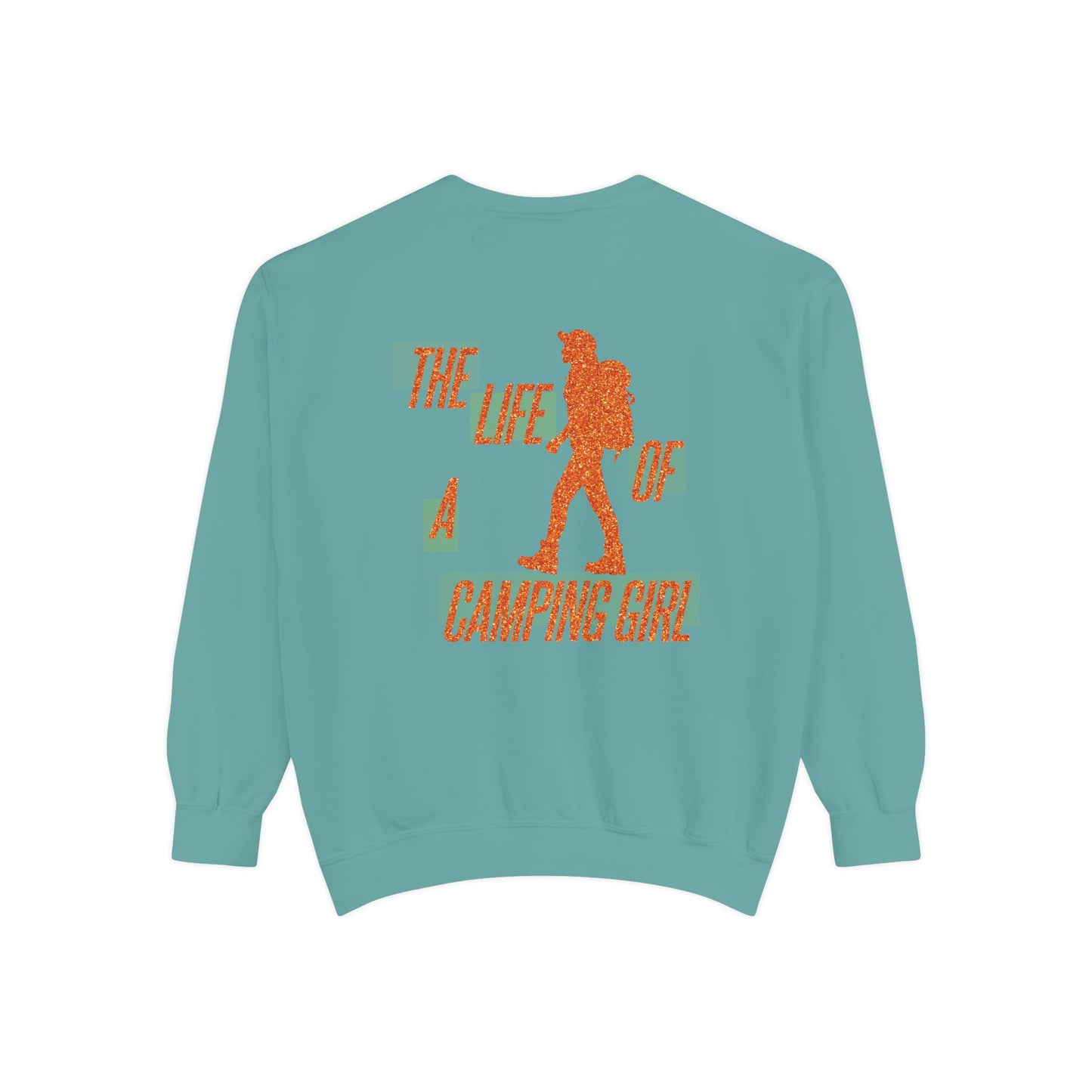The Life of a Camping Girl Comfort Colors™️ Sweatshirt