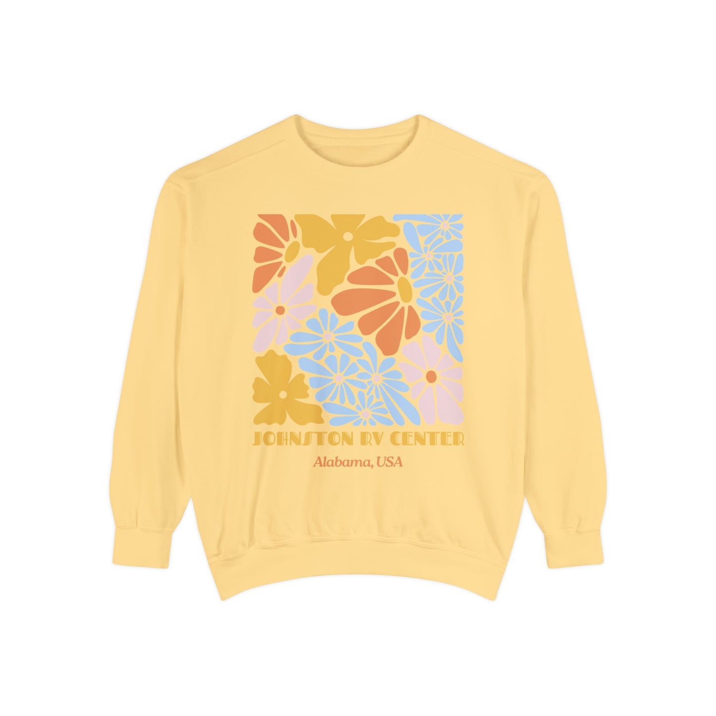 Johnston RV Center Blooms Comfort Colors™️ Sweatshirt