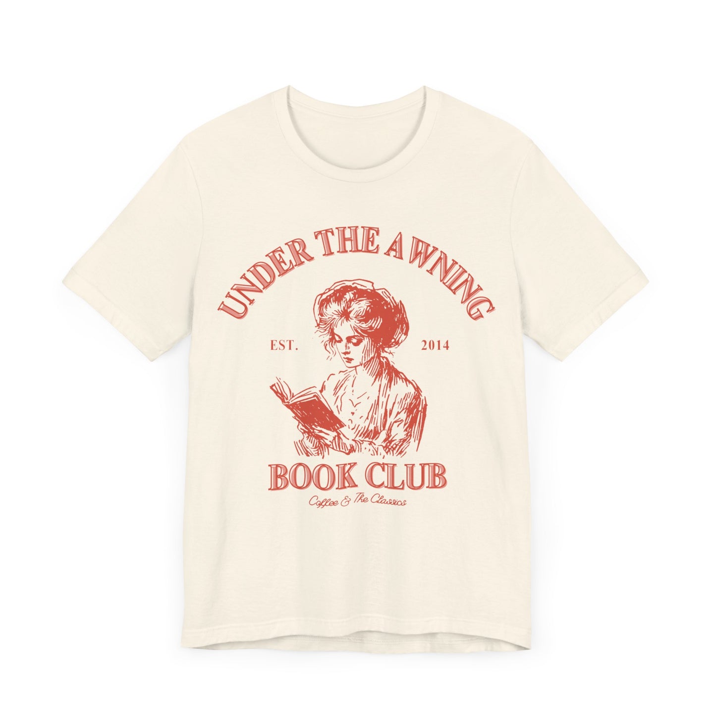 Under the Awning Book Club Camp Tee