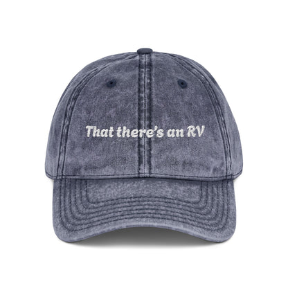 That There's an RV Vintage Embroidery Cap