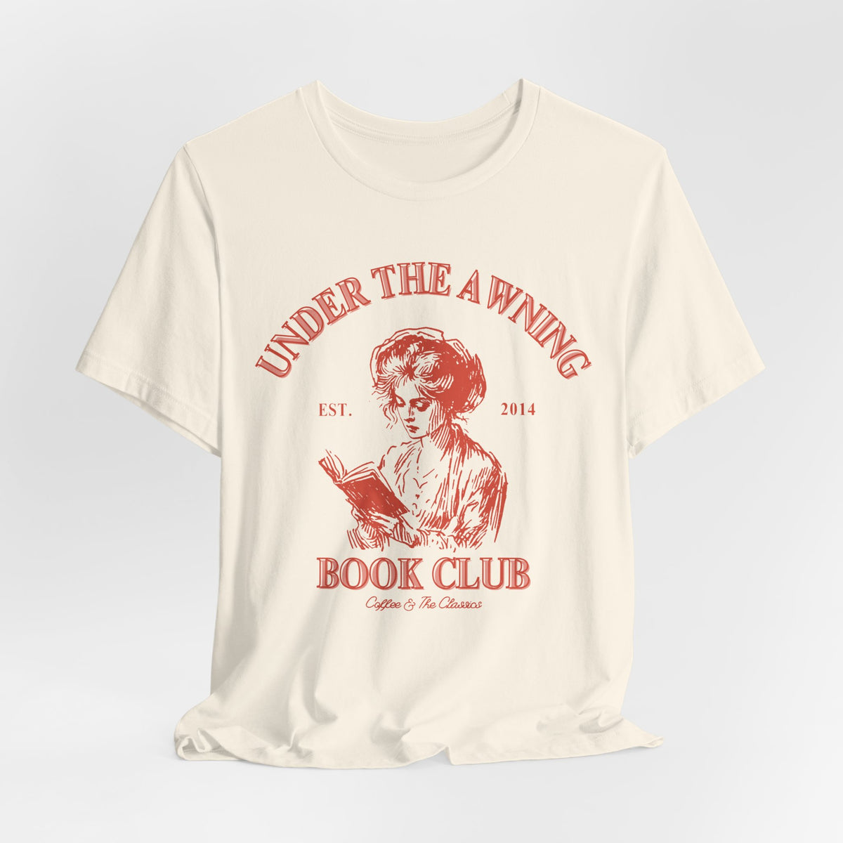 Under the Awning Book Club Camp Tee
