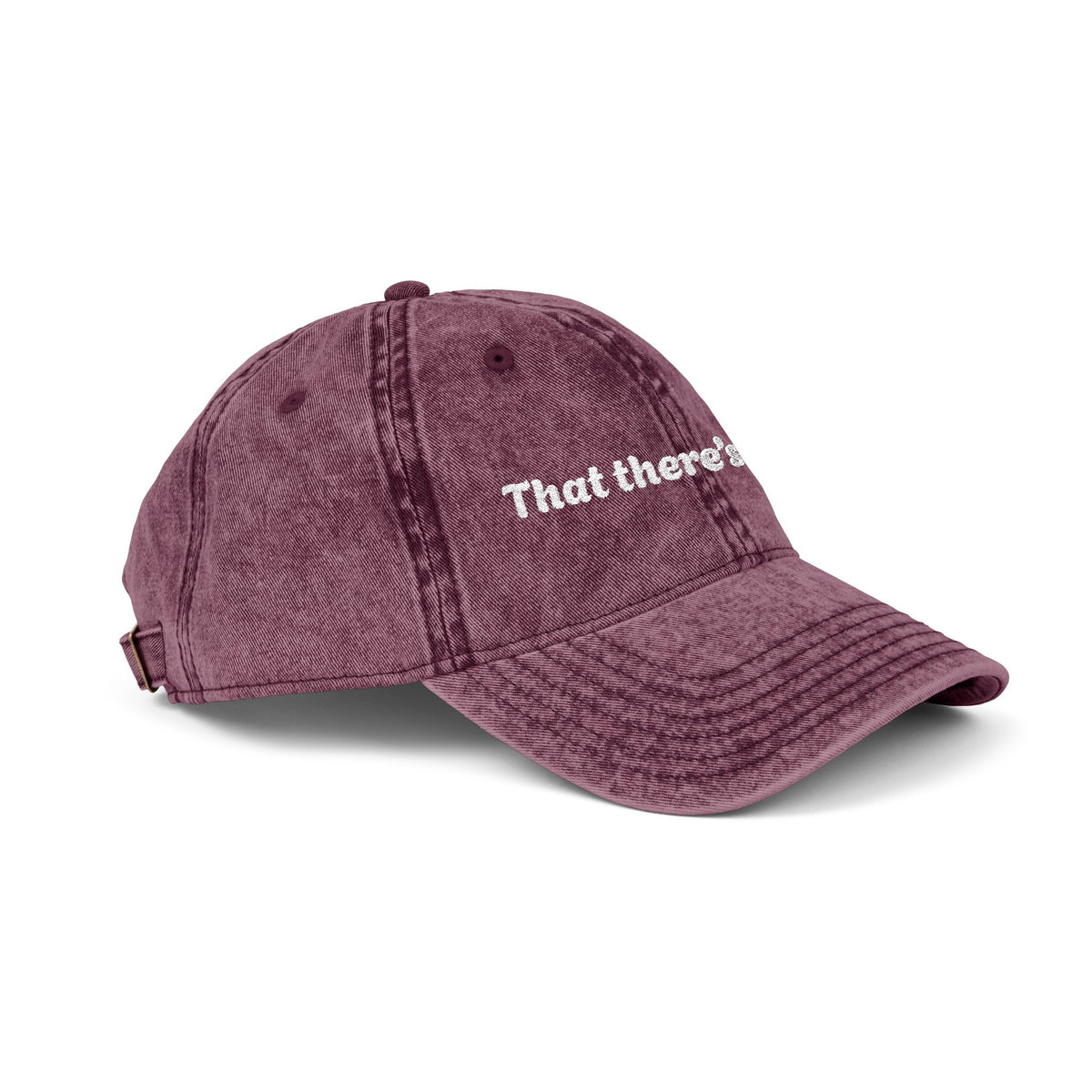 That There's an RV Vintage Embroidery Cap