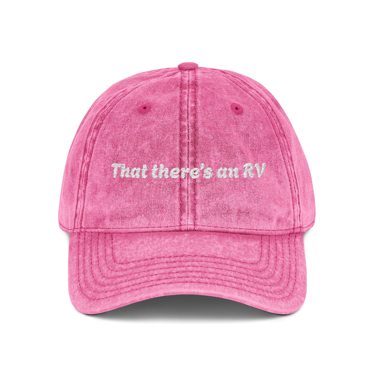 That There's an RV Vintage Embroidery Cap