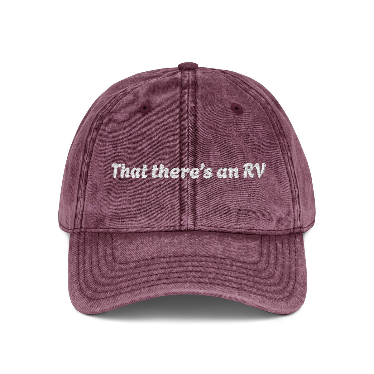 That There's an RV Vintage Embroidery Cap
