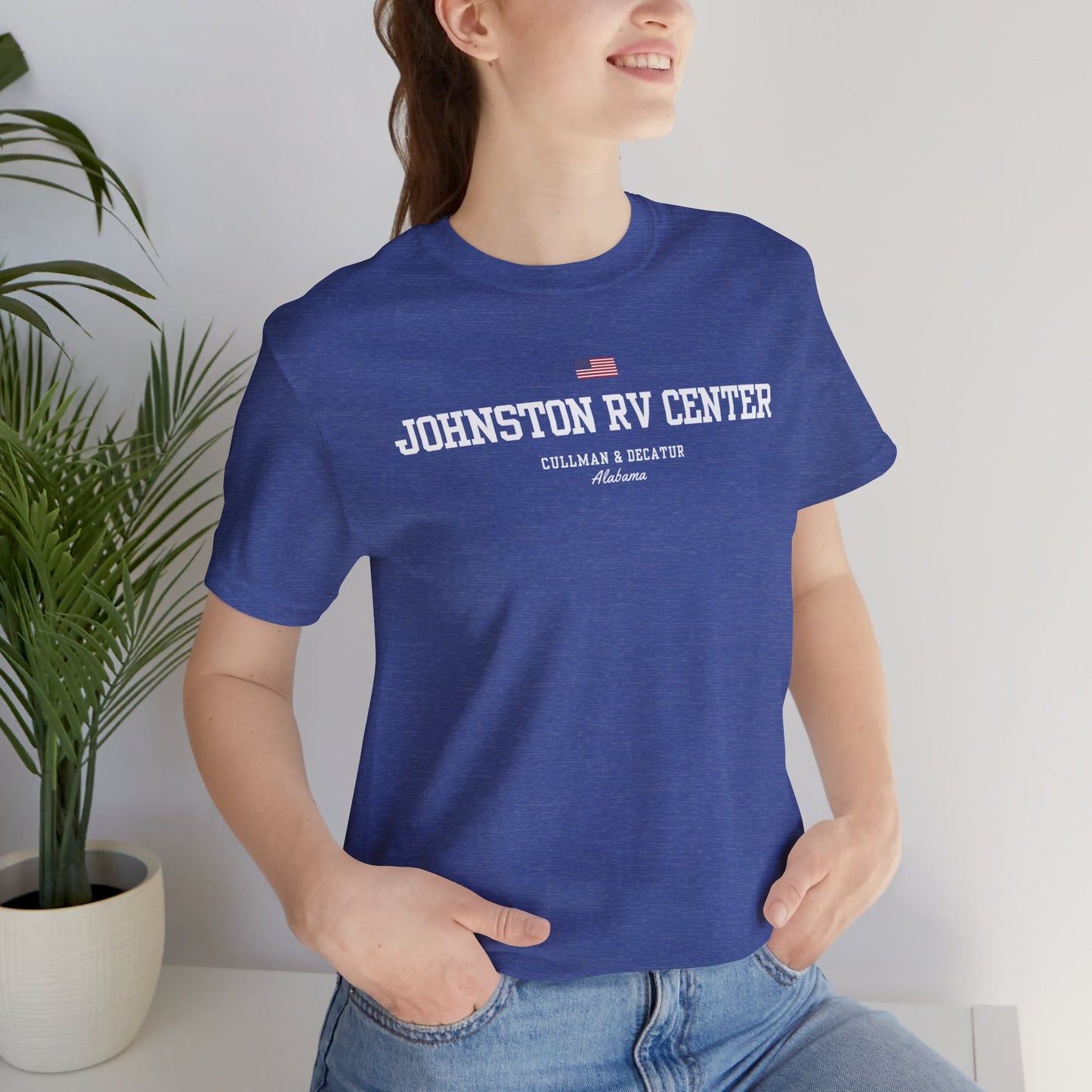 Johnston RV Center Americana Camp Tee