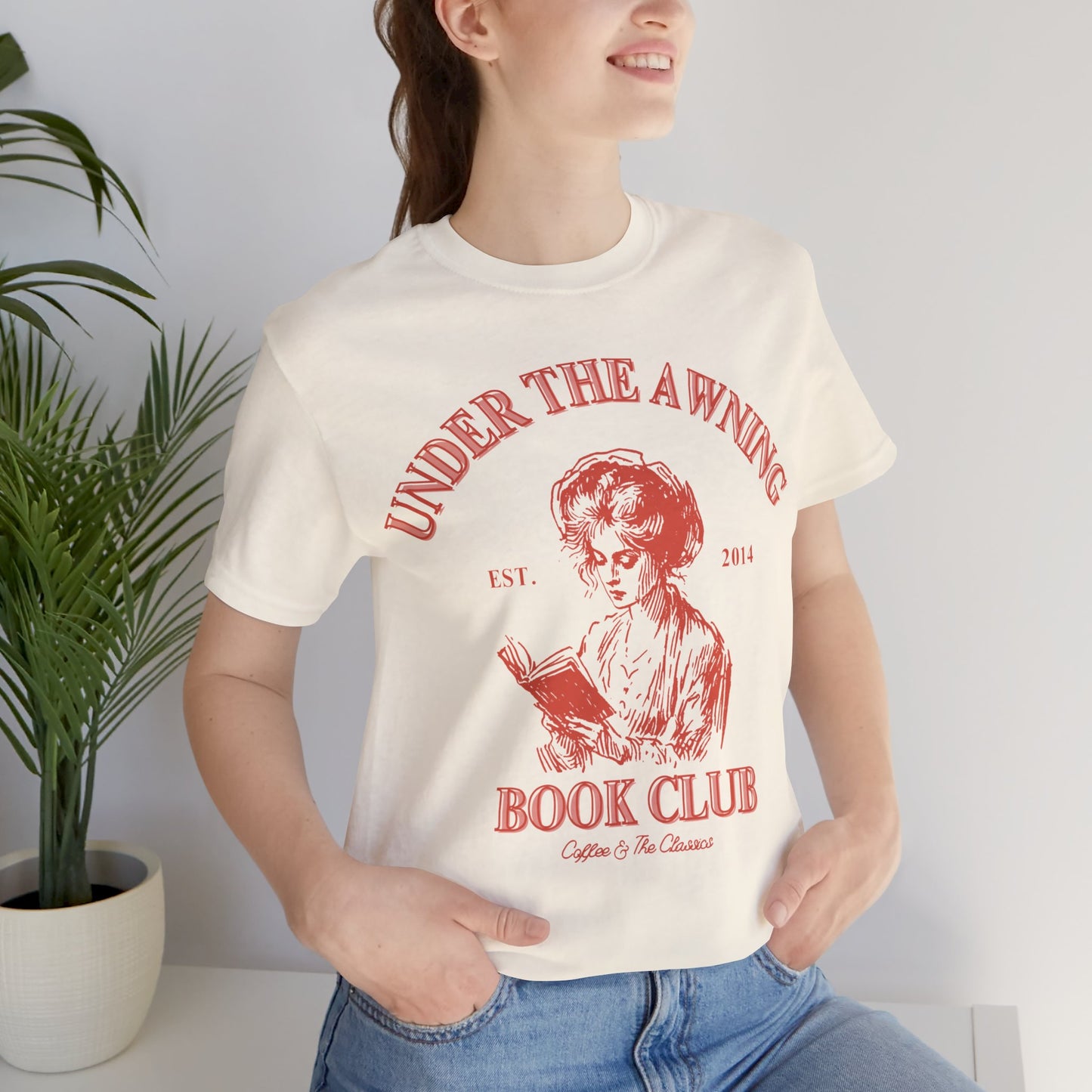 Under the Awning Book Club Camp Tee