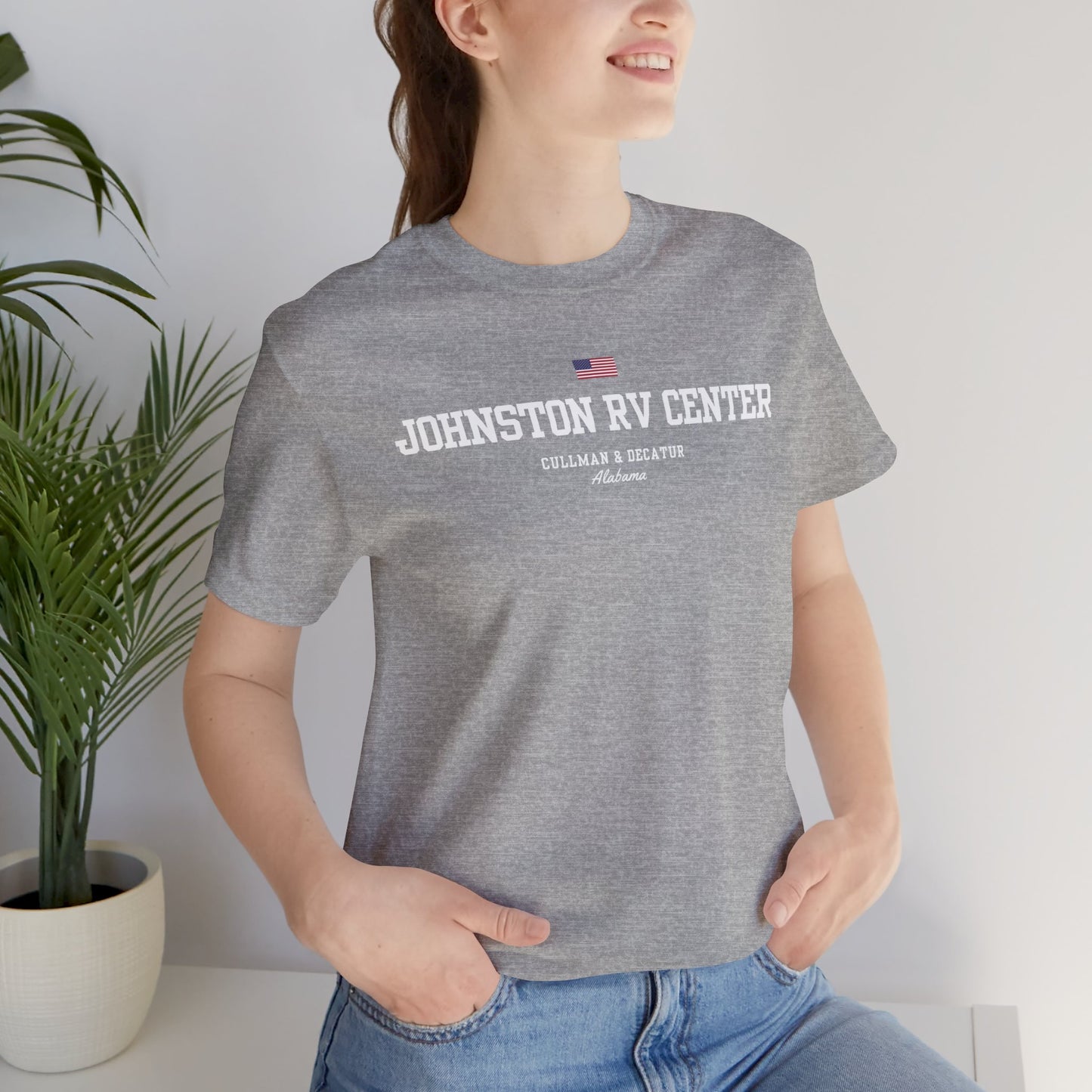 Johnston RV Center Americana Camp Tee