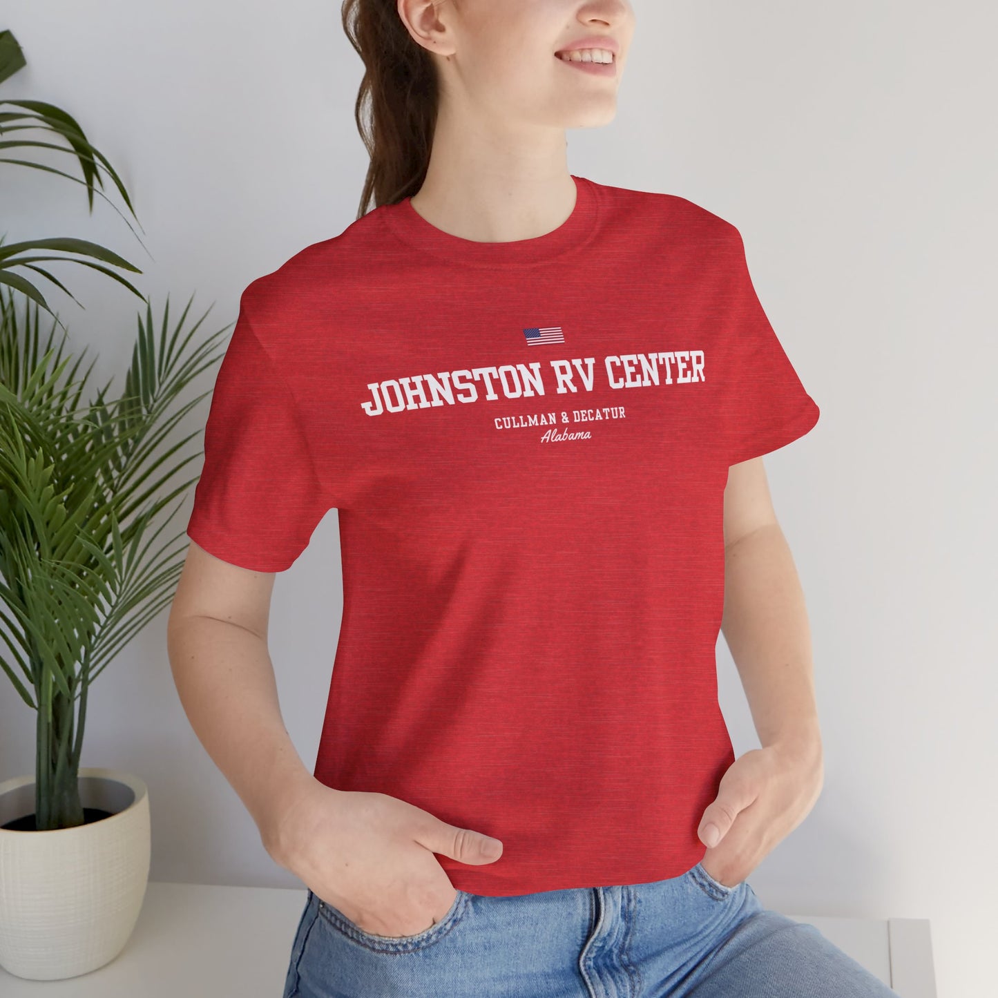 Johnston RV Center Americana Camp Tee