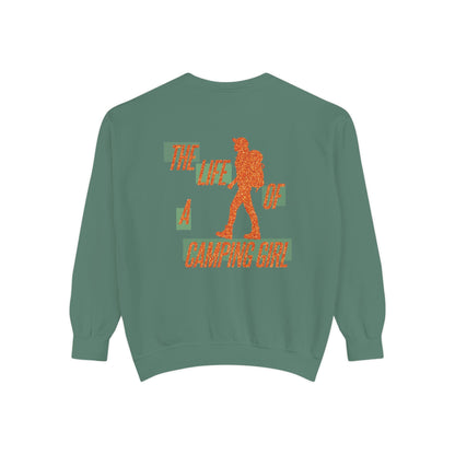 The Life of a Camping Girl Comfort Colors™️ Sweatshirt