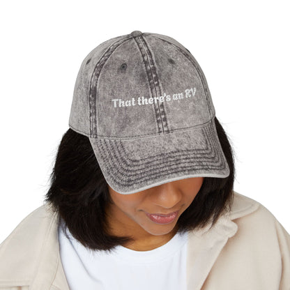 That There's an RV Vintage Embroidery Cap