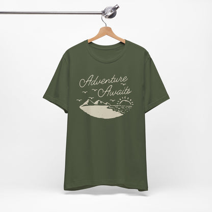 Adventure Awaits Camp Tee