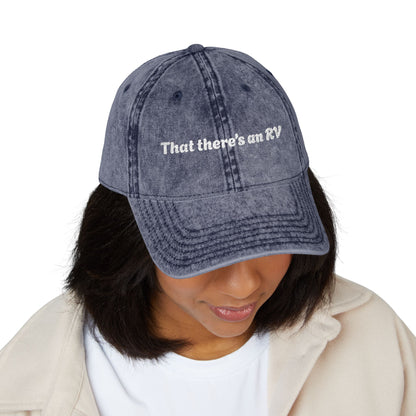 That There's an RV Vintage Embroidery Cap
