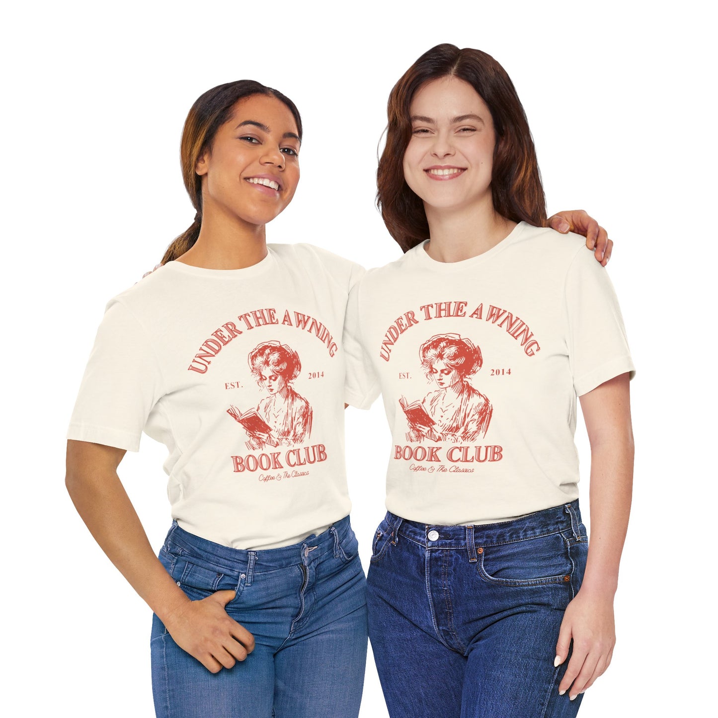 Under the Awning Book Club Camp Tee