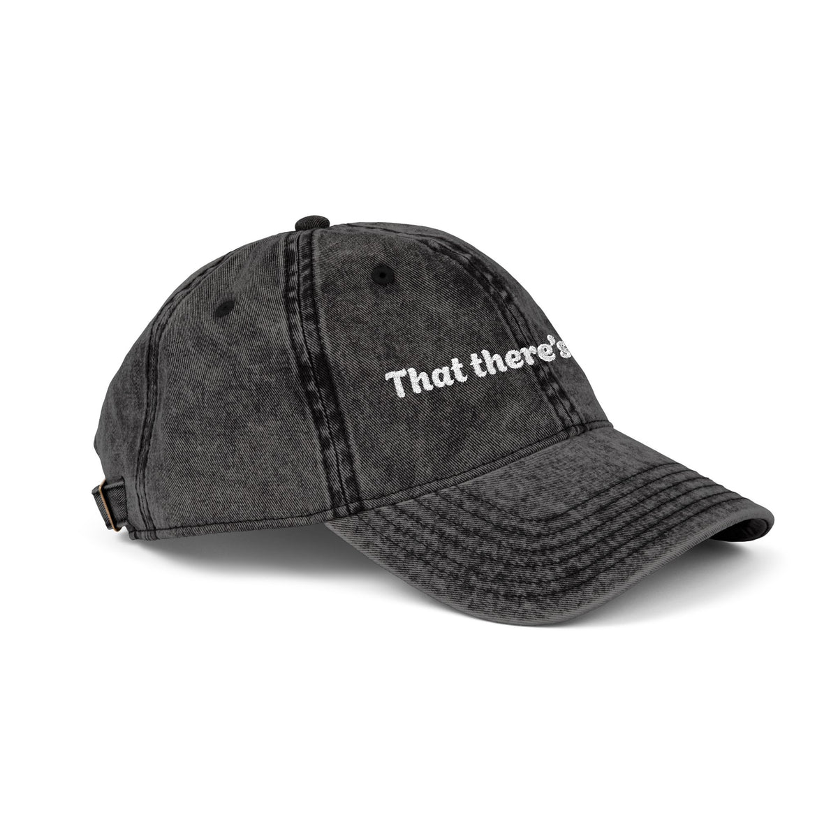 That There's an RV Vintage Embroidery Cap