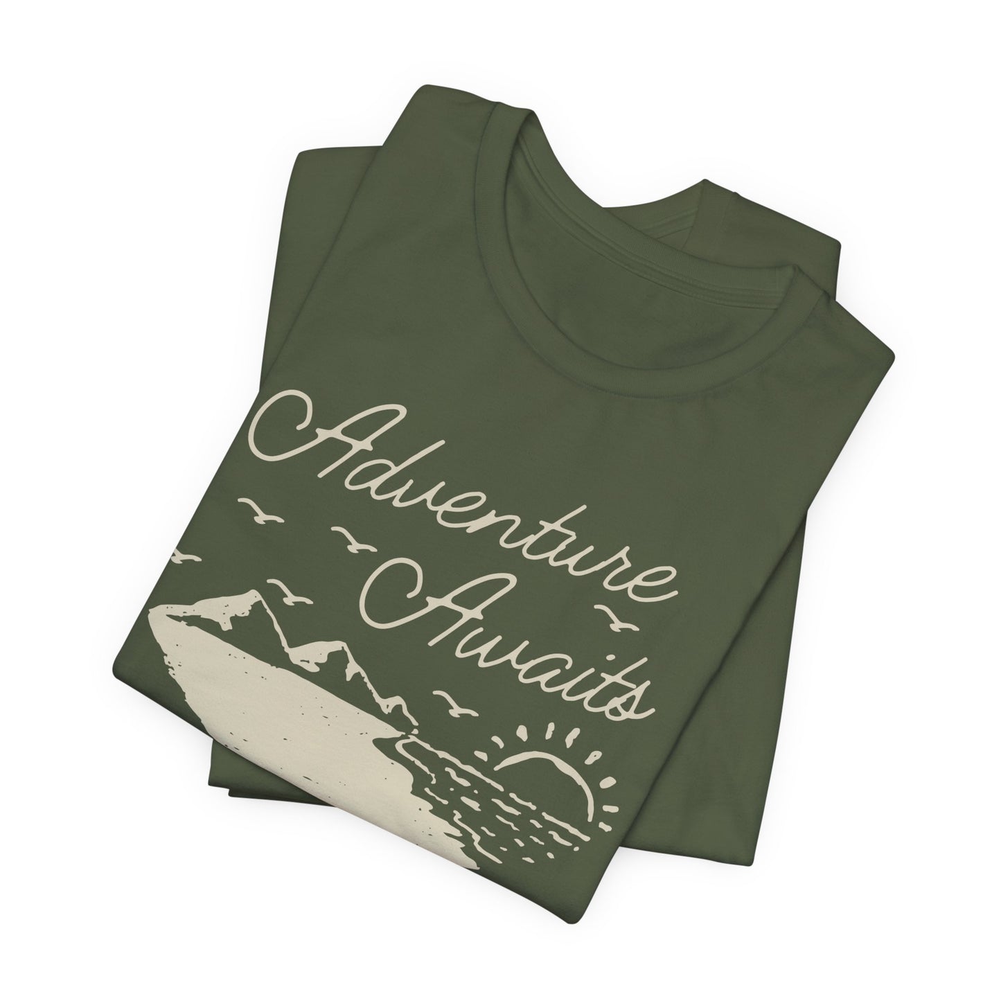 Adventure Awaits Camp Tee