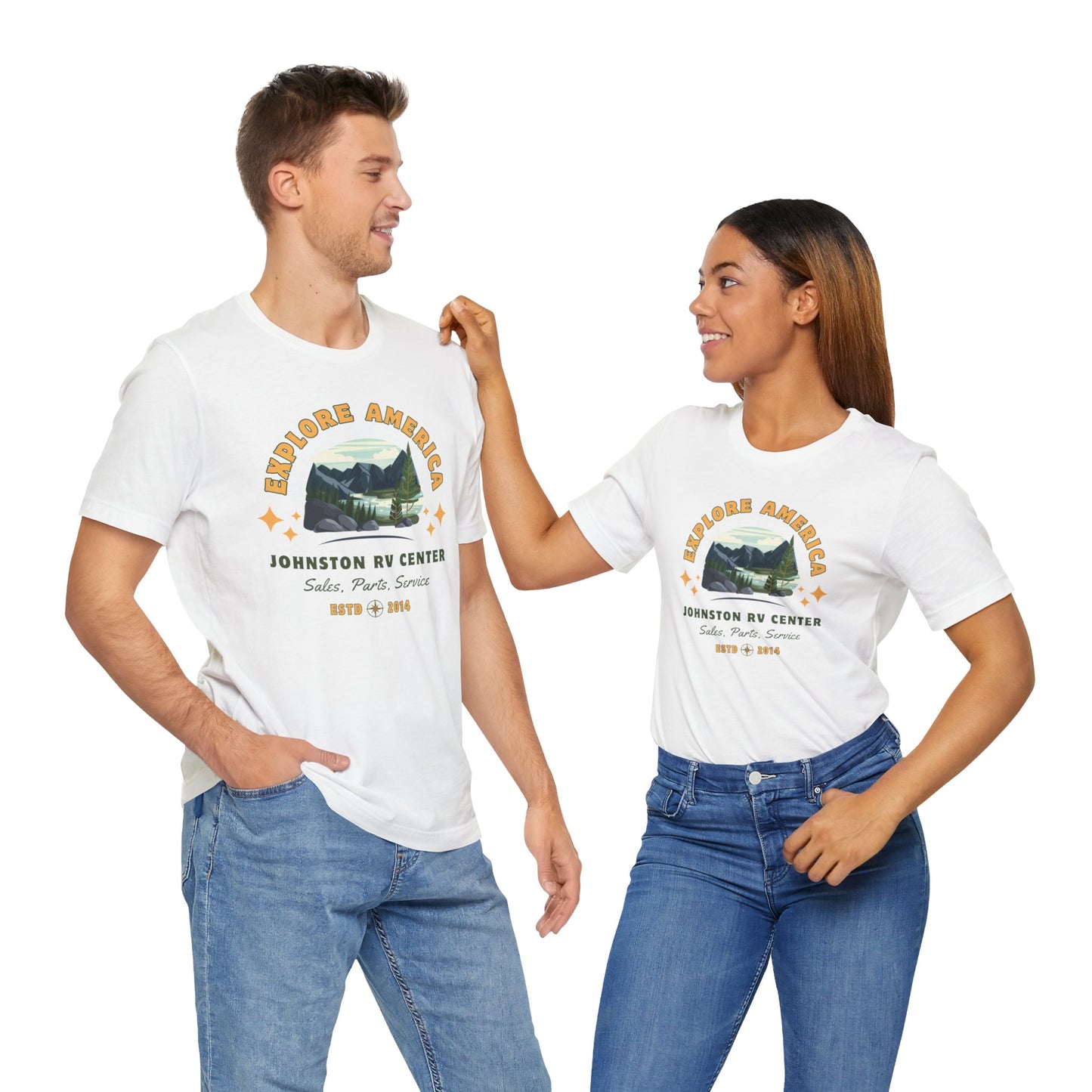 Explore America Camp Tee