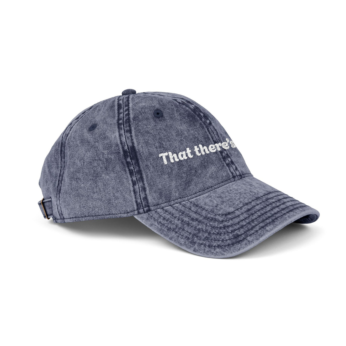 That There's an RV Vintage Embroidery Cap