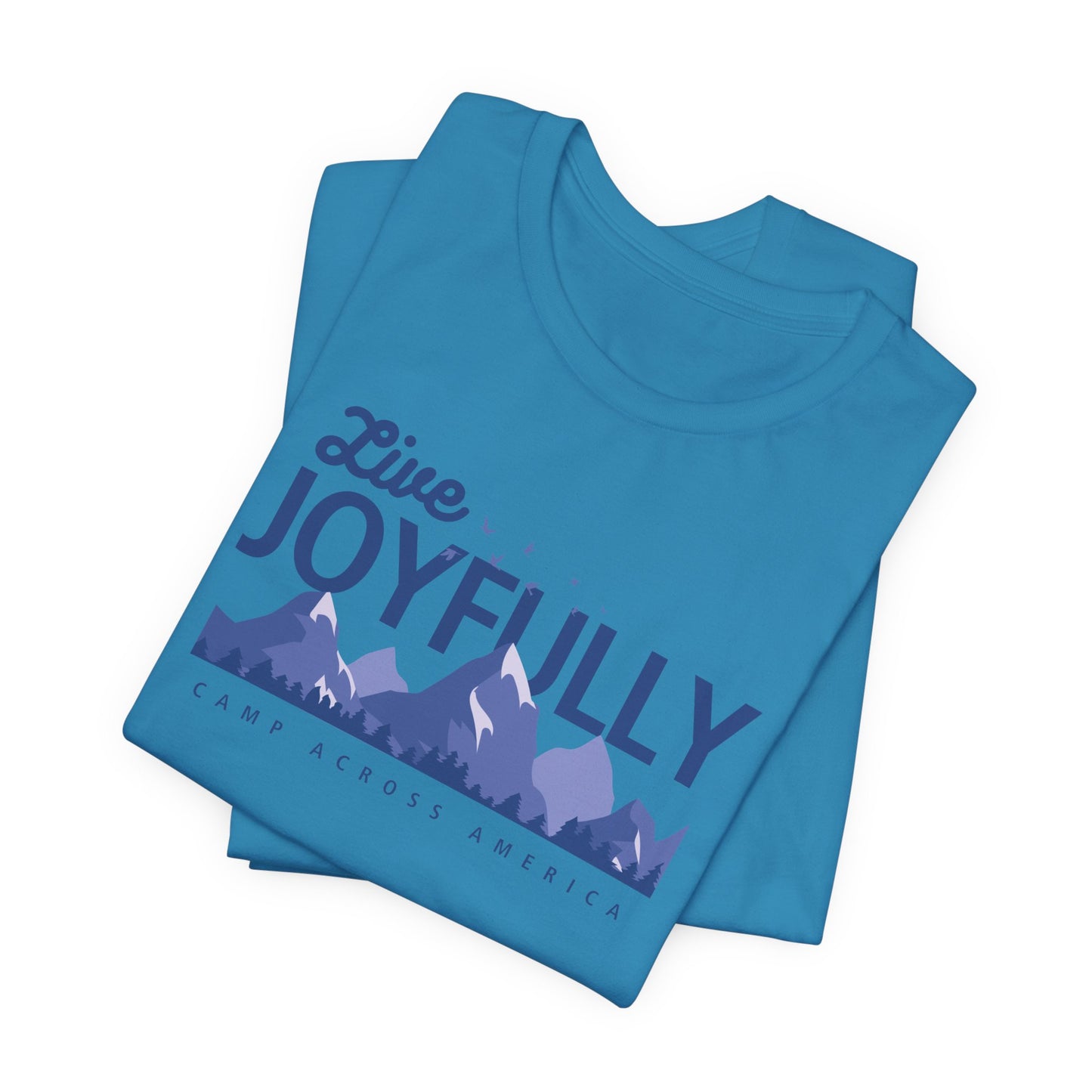 Live Joyfully Camp Tee